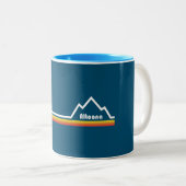 Tasse 2 Couleurs Altoona, Pennsylvanie (Devant droit)