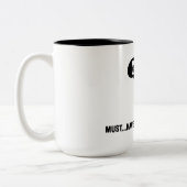 Tasse 2 Couleurs Amant de beurre d'arachide (Gauche)