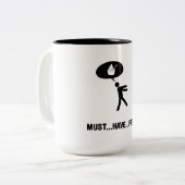 Tasse 2 Couleurs Amant de yogourt glacé (Devant gauche)