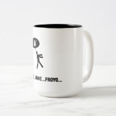 Tasse 2 Couleurs Amant de yogourt glacé (Devant droit)