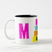 Tasse 2 Couleurs Amant Livre Mange Sommeil Lire Répéter (Gauche)