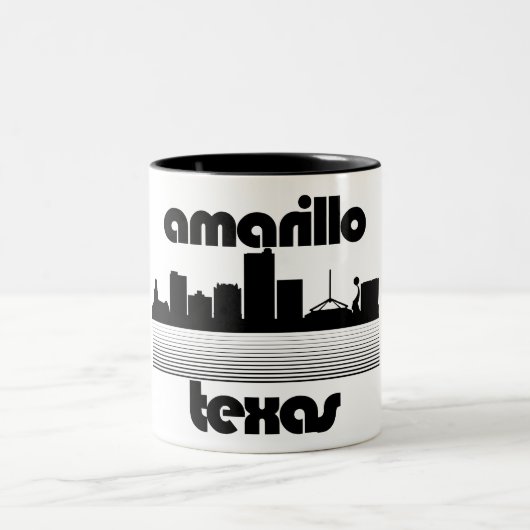 Tasse 2 Couleurs Amarillo Texas (Centre)