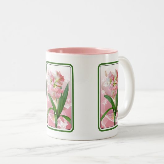 Tasse 2 Couleurs Amaryllis (Devant droit)