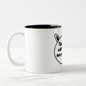 Tasse 2 Couleurs Amateur d'animaux (Gauche)