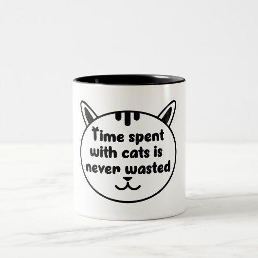 Tasse 2 Couleurs Amateur d'animaux (Centre)