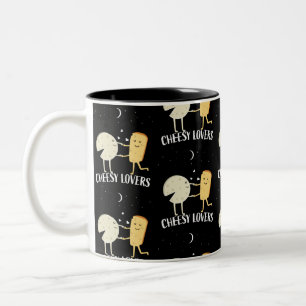 Tasse 2 Couleurs Amateurs De Fromage Et Connaisseur