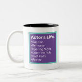 Tasse 2 Couleurs Amateurs de théâtre (Gauche)