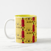 Tasse 2 Couleurs Amateurs De Vins Et De Fromages (Gauche)