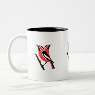 Tasse 2 Couleurs Amateurs d'oiseaux