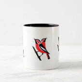 Tasse 2 Couleurs Amateurs d'oiseaux (Centre)