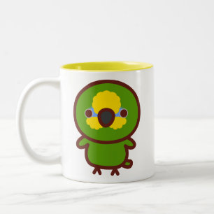 Tasse 2 Couleurs Amazone à ailes orange