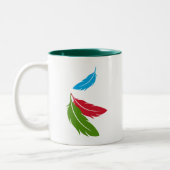 Tasse 2 Couleurs Amazone affrontée blanche (Gauche)