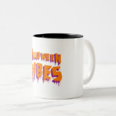 Tasse 2 Couleurs Ambiance Halloween (Devant droit)