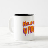Tasse 2 Couleurs Ambiance Halloween (Devant gauche)
