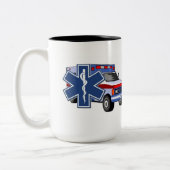 Tasse 2 Couleurs Ambulance de SME (Gauche)