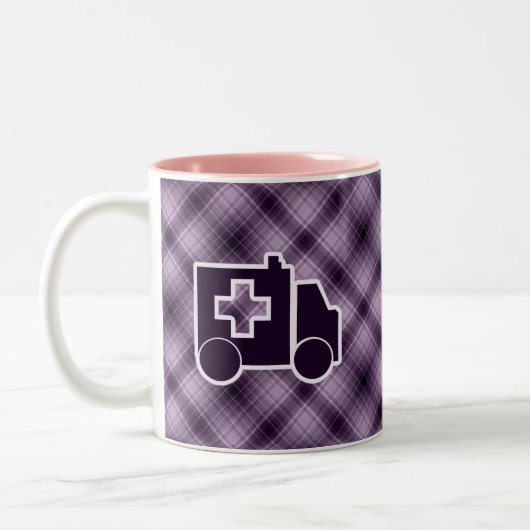 Tasse 2 Couleurs Ambulance pourpre (Gauche)
