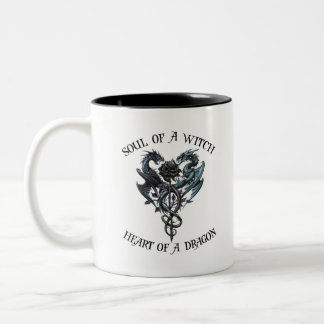 Tasse 2 Couleurs Âme D'Un Coeur De Sorcière D'Un Dragon