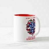 Tasse 2 Couleurs américain (Devant droit)