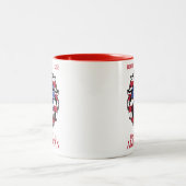 Tasse 2 Couleurs américain (Centre)