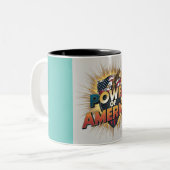 Tasse 2 Couleurs "American Dynamo Mug" (Devant gauche)