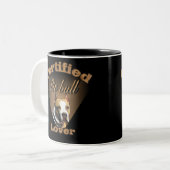 Tasse 2 Couleurs American Pit Bull Terrier Cadeaux (Devant gauche)