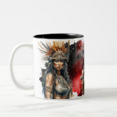 Tasse 2 Couleurs Amérindien (Gauche)