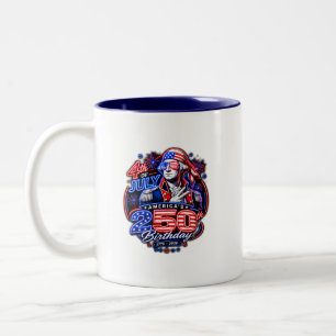 Tasse 2 Couleurs Amérique 250 Deuce