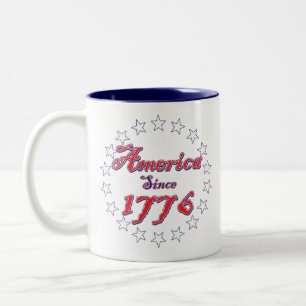 Tasse 2 Couleurs Amérique-depuis 1776