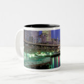 Tasse 2 Couleurs Amérique du Nord, États-Unis, État de Washington, (Devant gauche)