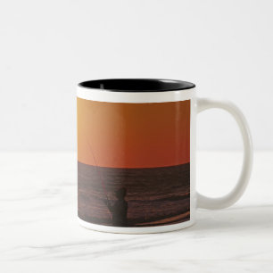 Tasse 2 Couleurs Amérique du Nord, États-Unis, Floride, Sanibel Isl