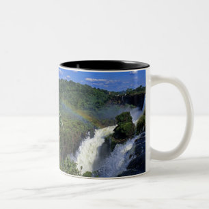 Tasse 2 Couleurs Amérique du Sud; Amérique latine; Argentine; Brési