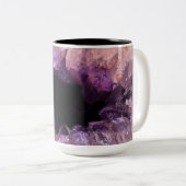 Tasse 2 Couleurs Améthyste pourpre (Devant droit)