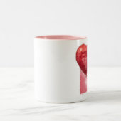 Tasse 2 Couleurs Ami coeur ballon (Centre)