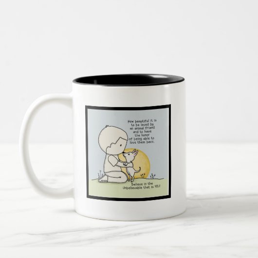 Tasse 2 Couleurs Amis animaux (Gauche)