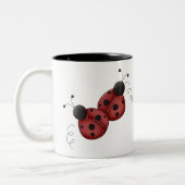 Tasse 2 Couleurs Amis de coccinelle (Gauche)