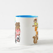 Tasse 2 Couleurs Amis de forêt (Centre)