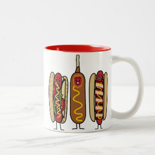 Tasse 2 Couleurs Amis de hot-dog