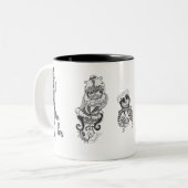 Tasse 2 Couleurs Amis d'encre (Devant gauche)