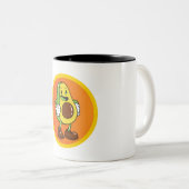 Tasse 2 Couleurs Amis des Fruits (Devant droit)
