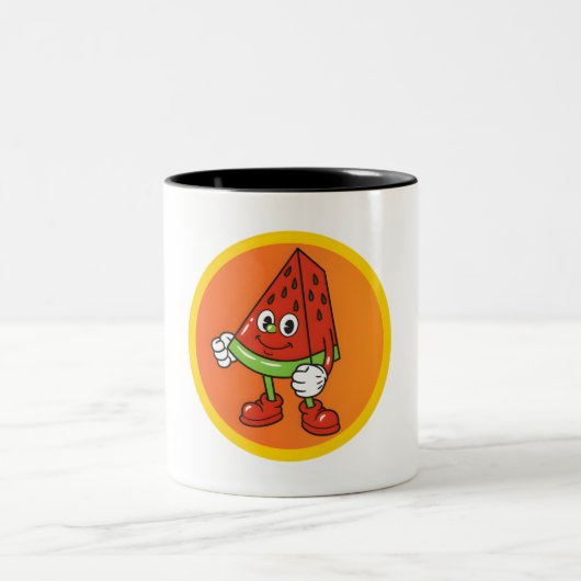 Tasse 2 Couleurs Amis des Fruits (Centre)