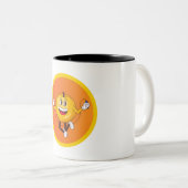 Tasse 2 Couleurs Amis des Fruits (Devant droit)
