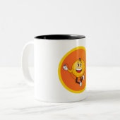 Tasse 2 Couleurs Amis des Fruits (Devant gauche)