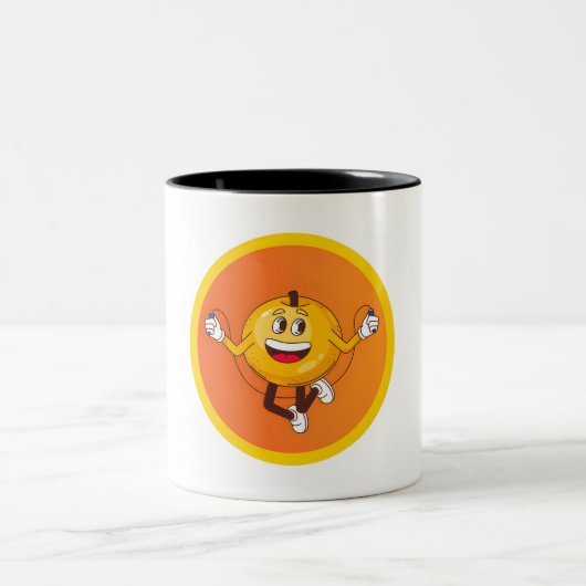 Tasse 2 Couleurs Amis des Fruits (Centre)