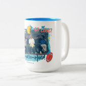 Tasse 2 Couleurs AMIS™ | Jeu de football (Devant droit)