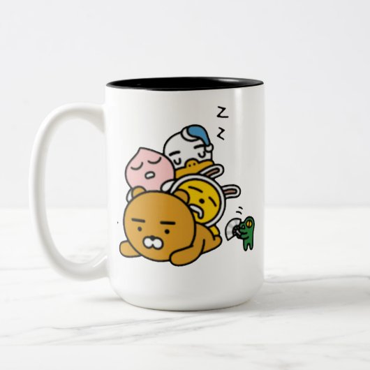 Tasse 2 Couleurs Amis Kakaotalk (Zzzz) (Gauche)