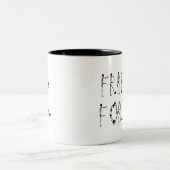 Tasse 2 Couleurs Amis pour toujours (Centre)