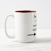 Tasse 2 Couleurs Amis vrais (Gauche)