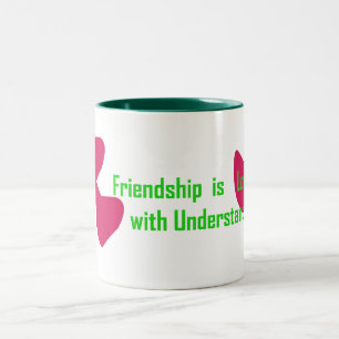 Tasse 2 Couleurs Amitié
