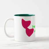 Tasse 2 Couleurs Amitié (Gauche)