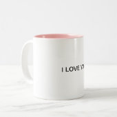 Tasse 2 Couleurs Amor (Devant gauche)